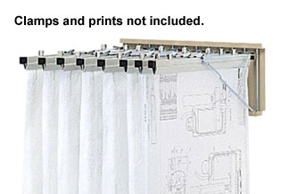 Mayline Pivot Wall Rack  (9309H)