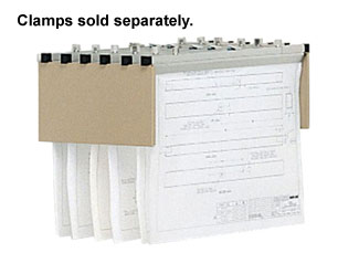 Mayline End Resting Wall Rack  (9319)