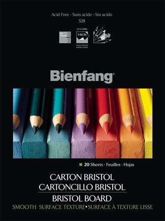 Bienfang 146 lb Drawing Bristol Paper Smooth Surface 11