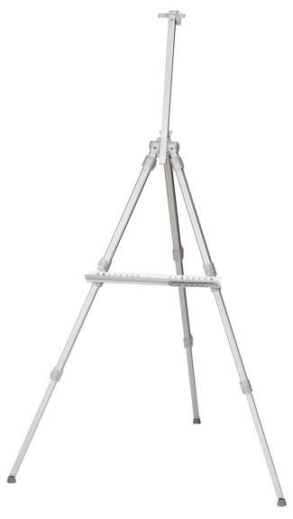 Alvin Heritage Silver Aluminum Easel 69