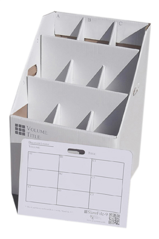 AOS SlantFile Roll File 9 Slots (SlantFile-9)