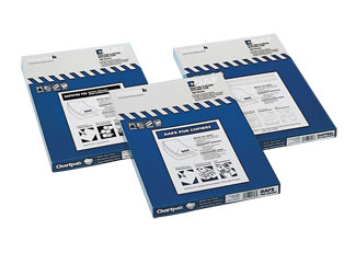 Chartpak Applique Film Matte Top w/Film Backing for Copiers 8.5"x11" 100 Sheets (DAF-8)
