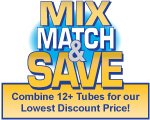 Mix, Match, & Save when you order 12+ Tubes