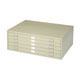 Safco 5 Drawer Flat File 24 x 36 in Tropic Sand
