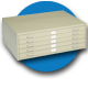 Safco 24 x 36 5 Drawer Flat File